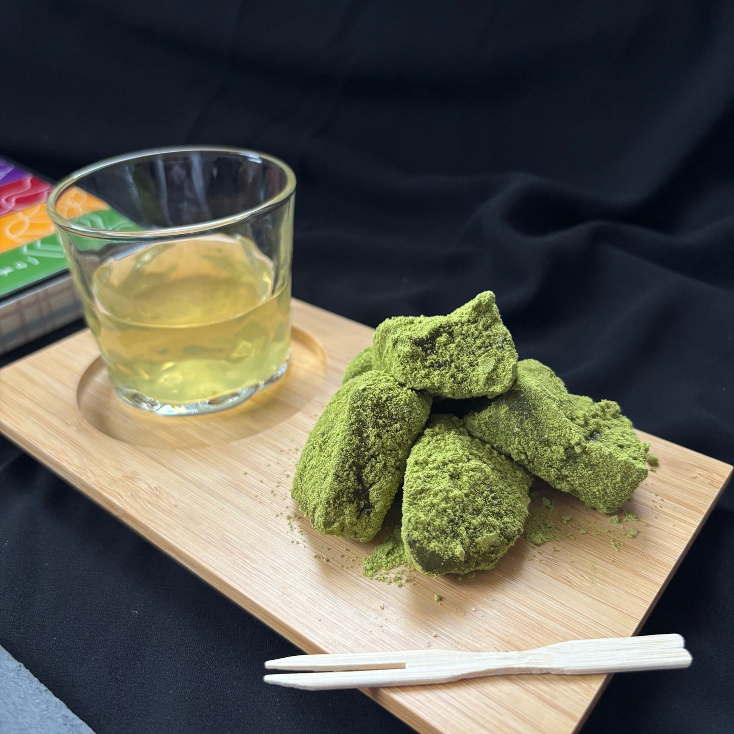 ほんのりセット (抹茶わらび餅)