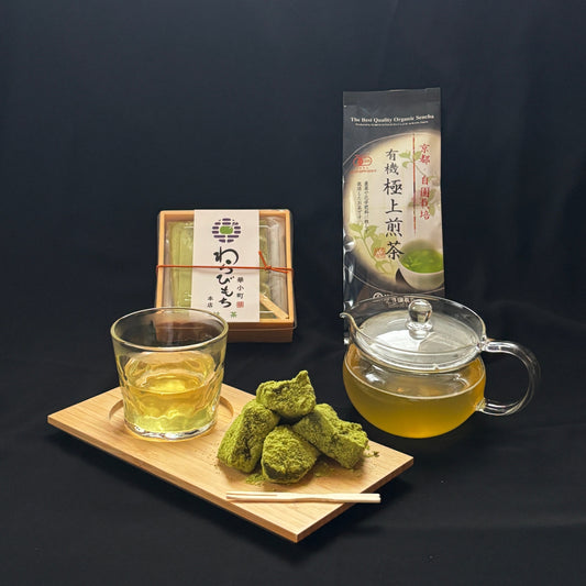 ほんのりセット (抹茶わらび餅)